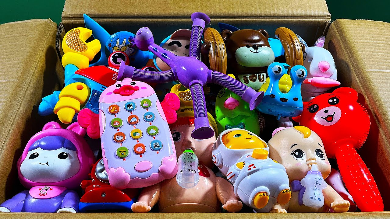 7.50 Minutes Satisfying with Unboxing Pink Princess House Toys Play Set Review Toys｜ASMR