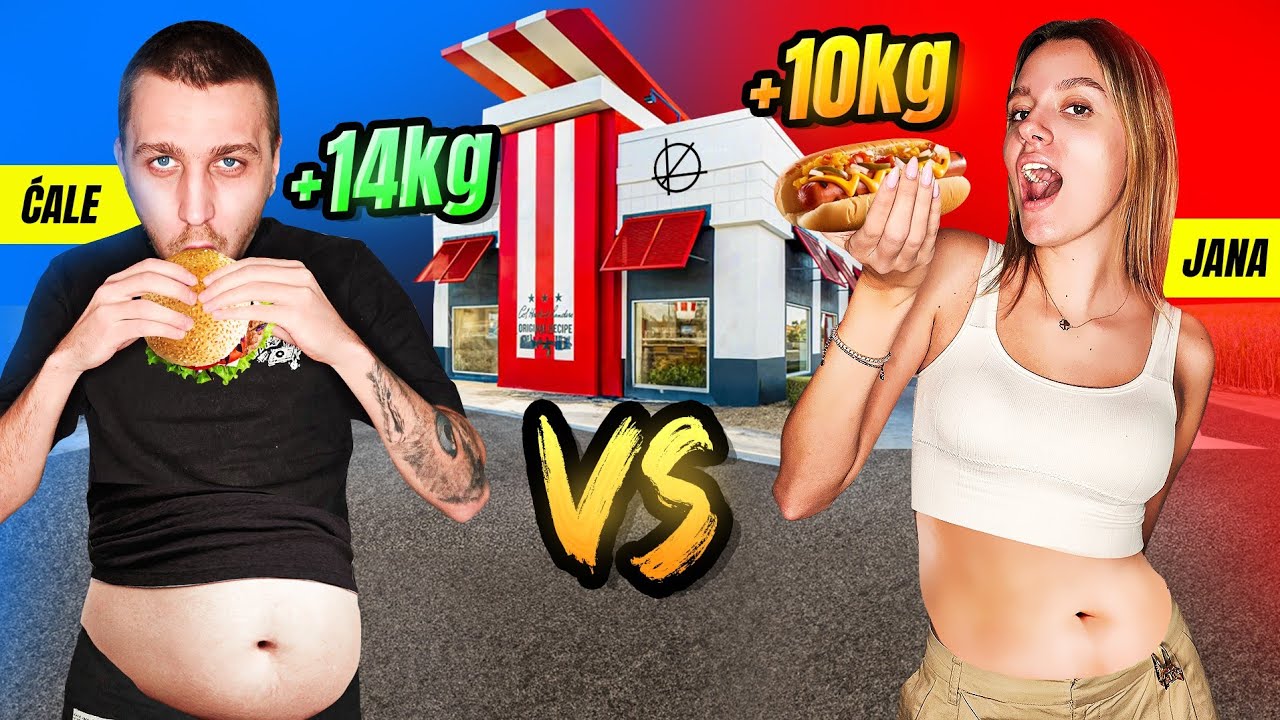 Ko Se Više Ugoji Za 24h - Ćale VS Jana