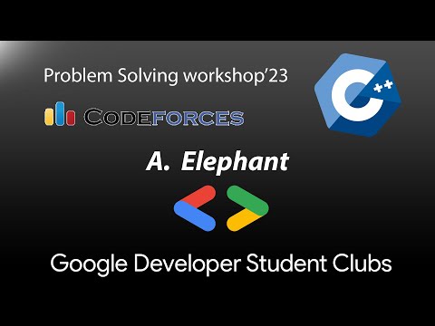 A  Elephant  Codeforces Round #340 Div  2