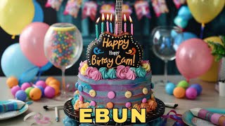 Birthday Wishes Ebun, Happy Birthday Ebun, Hbd