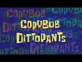 Copybob Dittopants Title Card Season 12 Style 