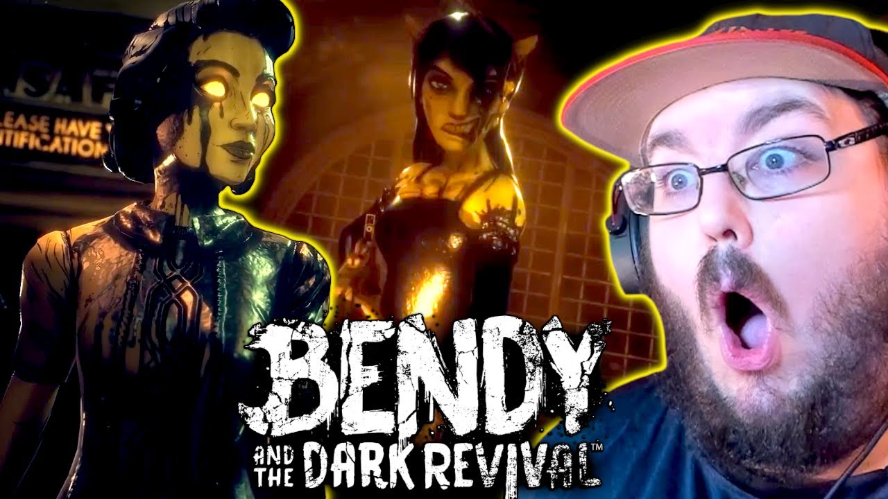 "Bendy and the Dark Revival" - Official Trailer ("This Game Looks Good!") BATDR REACTION!!!