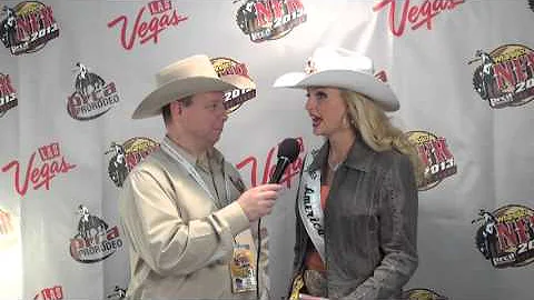 The new Miss Rodeo America 2014 Paige Nicholson st...
