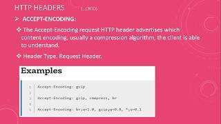 HTTP Protocol    Learn HTTP Protocol Headers    Part 2