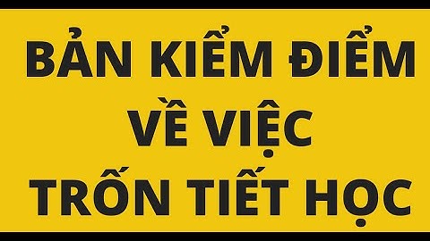 Hướng dẫn ghi bản kiểm điểm Informational, Transactional năm 2024