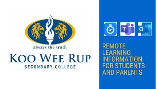 Remote Learning Information for Students and Parents
