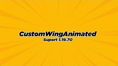 Plugin CustomWingAnimated ||PM4!