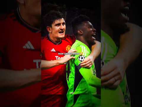 Maguire and Onana silence the hàtèrs 🤫 #shorts #manchesterunited