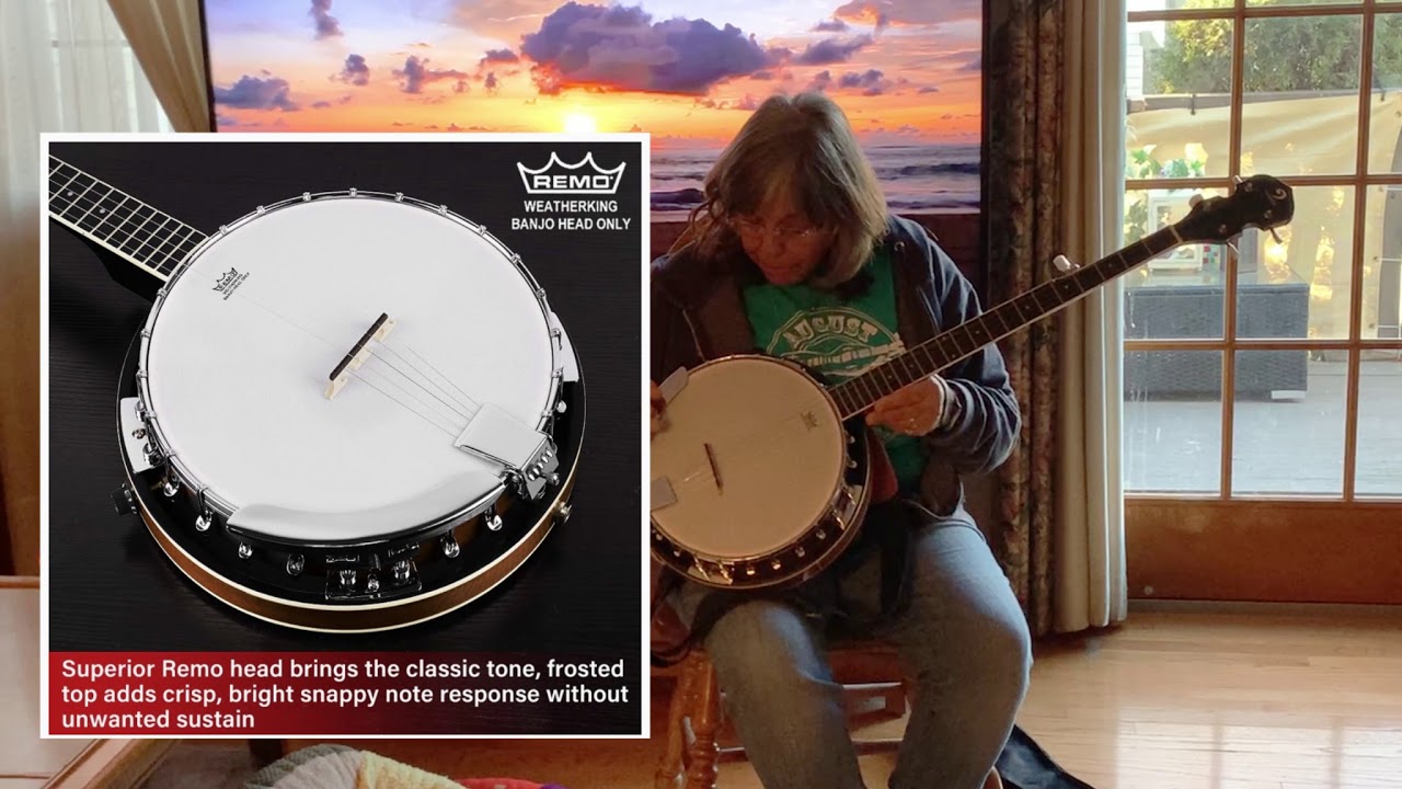 Vangoa Acoustic/Electric Banjo Review and Sound Demo :  A New Journey as I have NEVER Played Banjo!