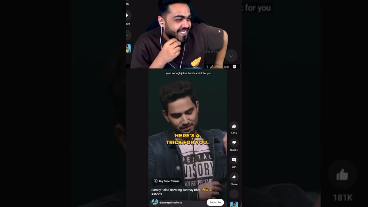 Mamba Reacts On Samay Roasting Tanmay