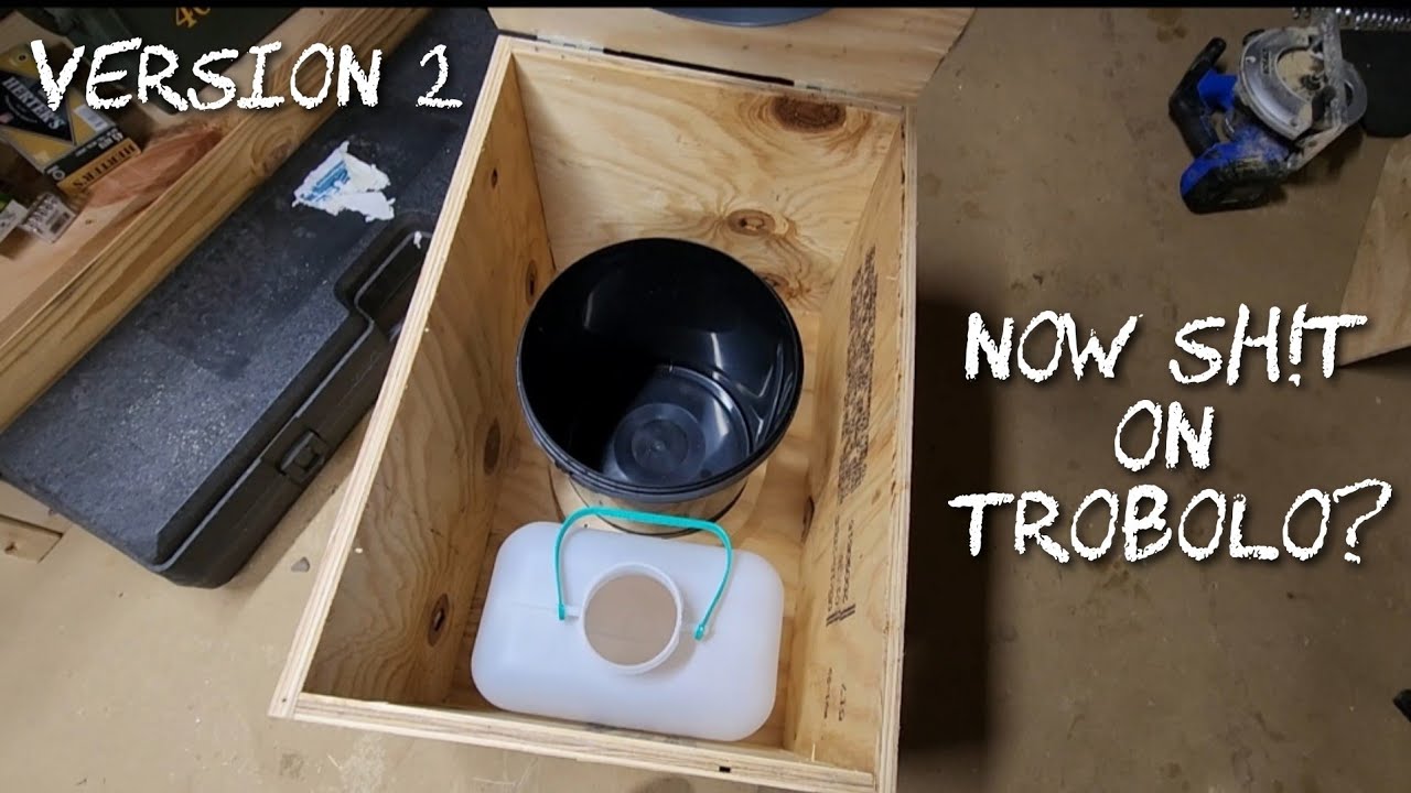 Trobolo composting toilet kit box build version 2