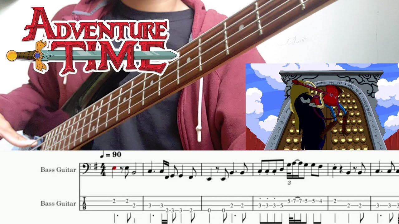 Adventure Time - I'm Just Your Problem (Bass Cover + TABS)
