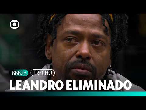Leandro is the seventeenth eliminated contestant from BBB 26 with 52.19% of the votes! | BBB 26 |...