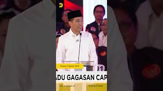 Pernyataan Jokowi Pada Debat Pilpres 2019 yang Dikutip Ganjar #jokowi #ganjarpranowo #prabowo