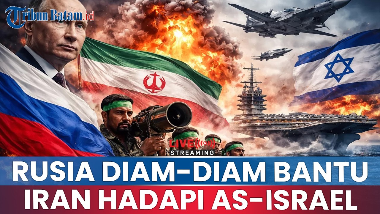 🔵RUSIA DISEBUT BAGIKAN INFORMASI POSISI AS-ISRAEL, DIAM-DIAM BANTU IRAN HADAPI MUSUH