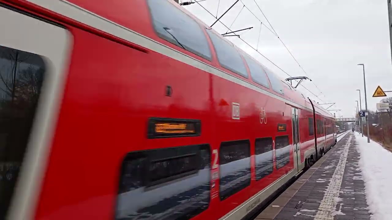 RE 3 nach München Hbf Ausfahrt Wörth (Isar)