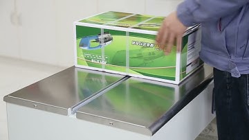 Semi automatic strapping machine with pp belt for carton packing