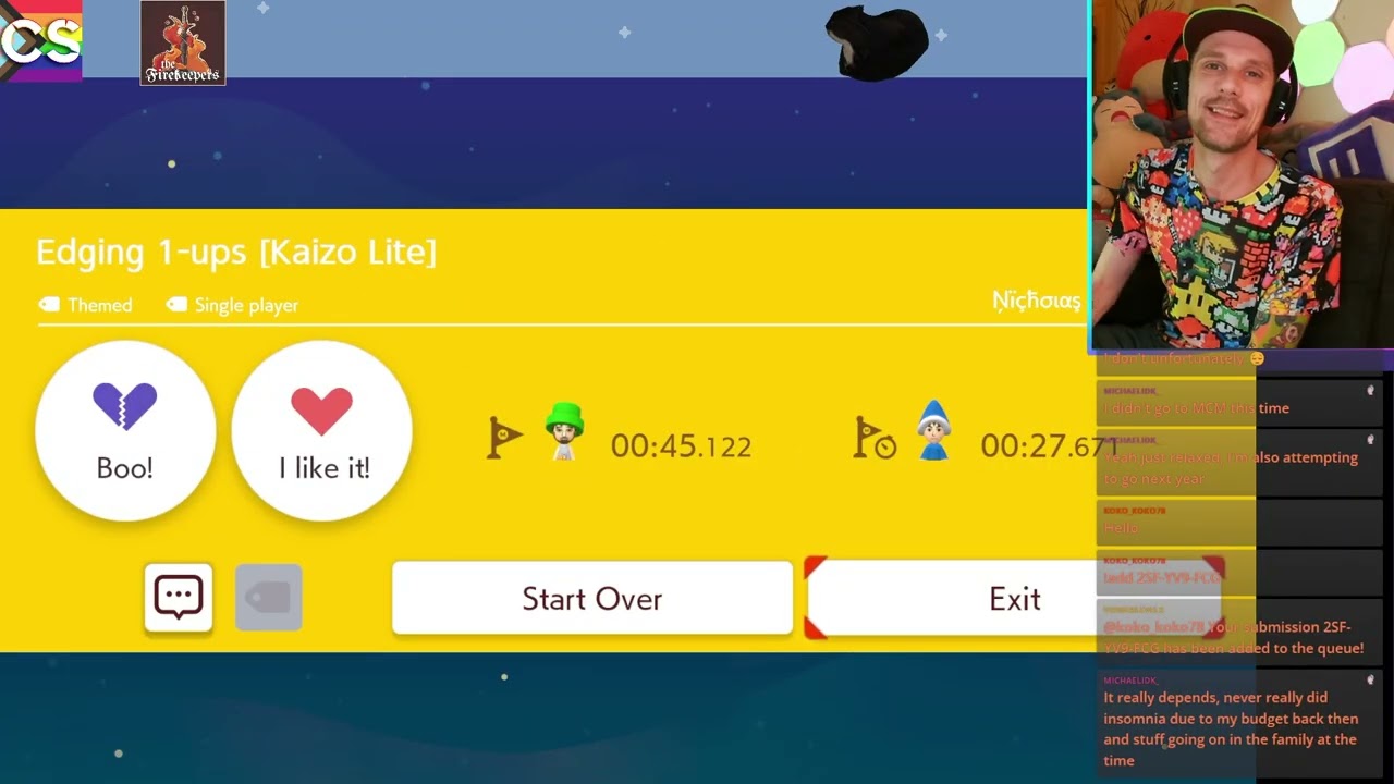 VOD 25/10/2025 Super Mario Maker 2 Viewer Levels AND Roblox With Friends!!