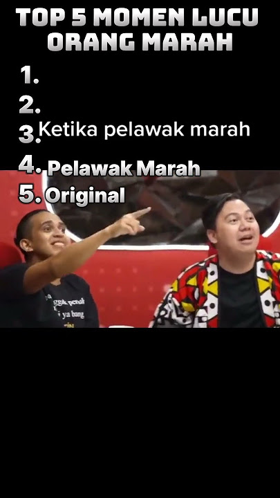 TOP 5 MOMEN LUCU ORANG MARAH #top5 #memes #viraltiktok #meme #ngakak