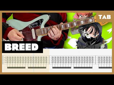 Nirvana - Breed - Guitar Tab | Lesson | Cover | Tutorial