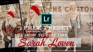 LIGHTROOM CC MOBILE TUTORIAL How To Edit Like Sarah Loven screenshot 1