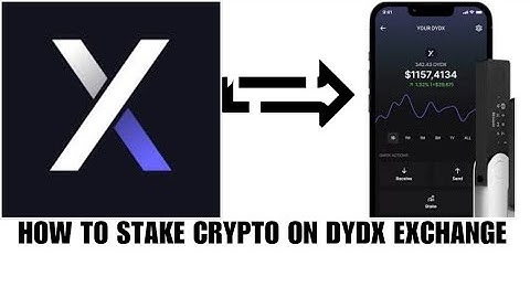 How to stake Dydx token for reward