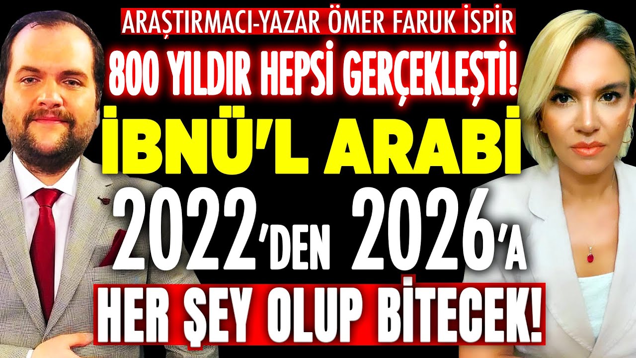 800 Yıldır Tüm Söyledikleri Tek Tek Gerçekleşti! Şok 2022 Öngörüleri ile İBNÜ'L ARABİ ve NOSTRADAMUS