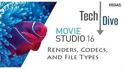 Movie Studio 16 Platinum: Render Guide