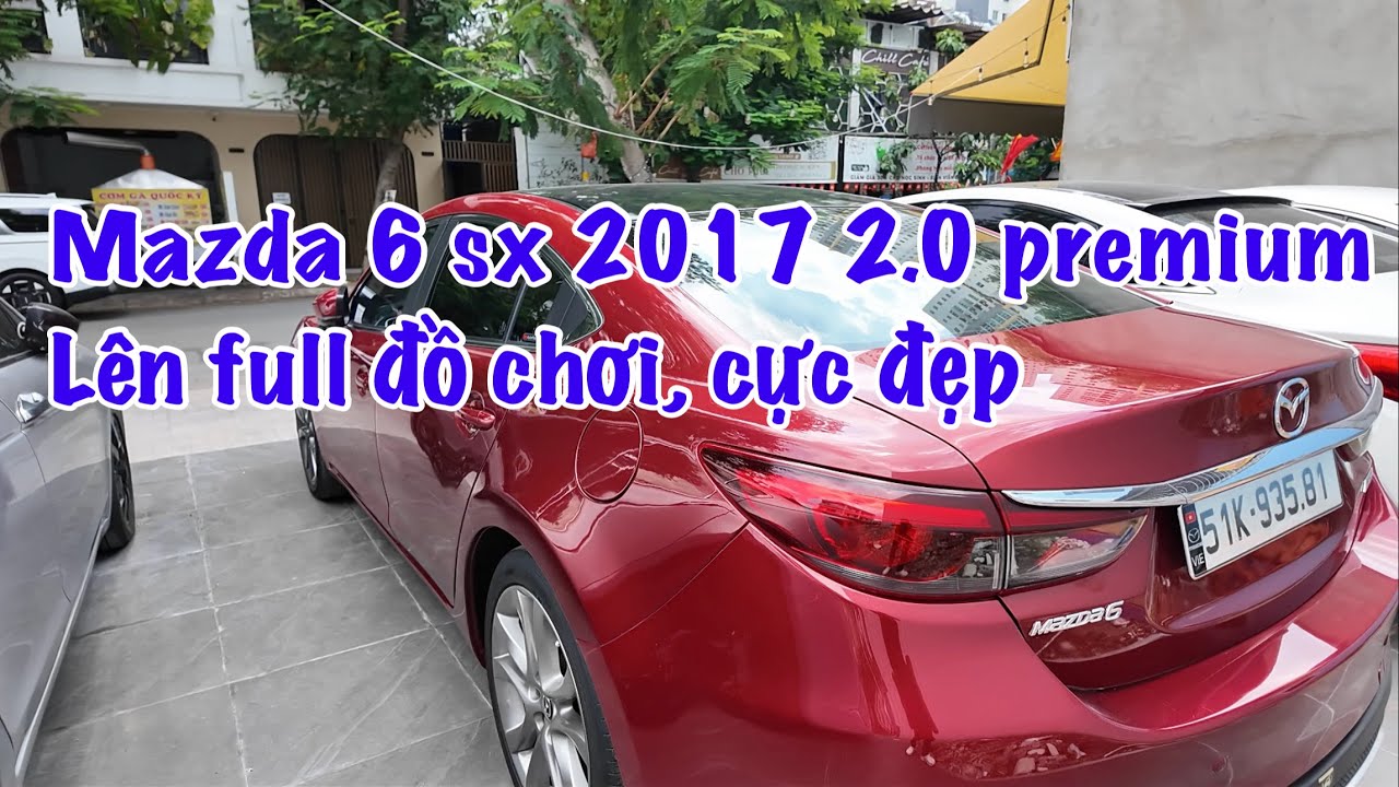 Mazda 6 sx 2017 2.0 Premium, tiêu hao chỉ 6L/100km, cực đẹp