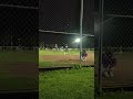 Last Hit Of The Season, Night Game #littleleague #baseball #nightgame