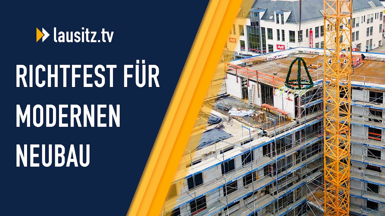 Moderner Wohnungsneubau schreitet voran: GWC feiert Richtfest