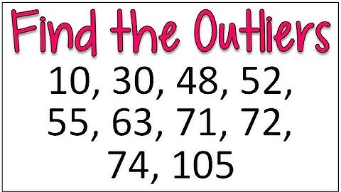 How to Determine if a Set of Numbers has Outliers | Find Outliers for a Modified Boxplot Using IQR