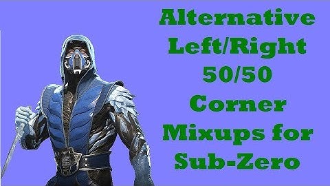 Injustice 2 Tech - Alternative Versions of Sub-Zero