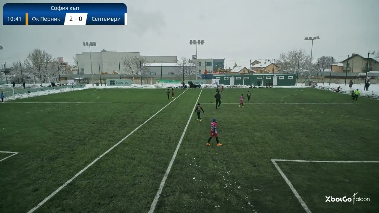 Sofia cup 2026 - ФК Перник 2016 (8:0) ФК Септември София 2016