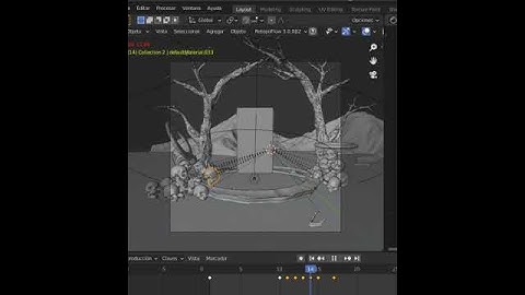 blender workbench animation- skulls falling