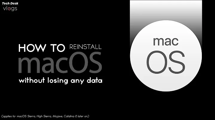 How to Reinstall MacOS Without Losing any Data