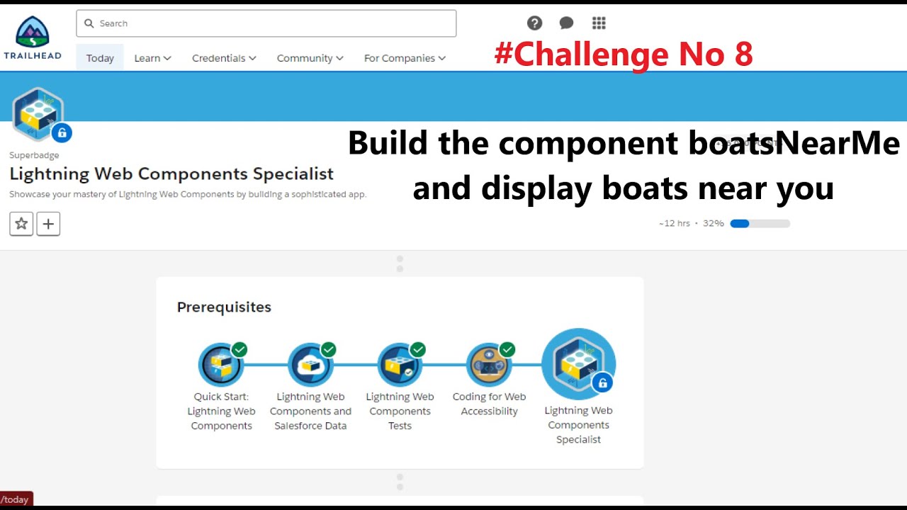 Lightning Web Components Specialist|| Build the component boatsNearMe ...