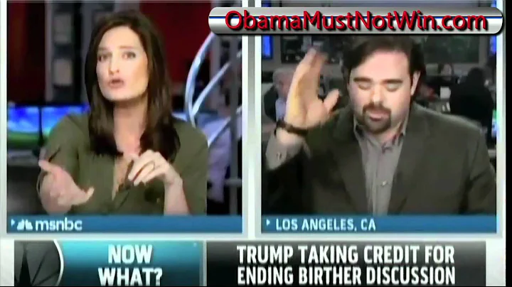 Racers And Race ers By Tony katz On MSNBC Contessa Brewer Birthers Racists Response