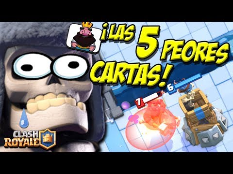¡LAS 5 PEORES CARTAS DEL JUEGO Y CÓMO SE PUEDEN MEJORAR! | EL BUFF PERFECTO QUE NECESITAN