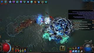 Storm Brand Build Path of Exile Mud Geyser T3 Map in  3 9 Metamorph