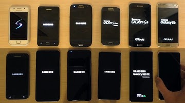 My 12 Samsung Galaxy S1-S21 Bootanimation Collection