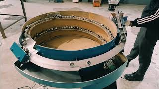 New hex nut feeding system #bowlfeeder #vibratorybowlfeedeer #