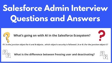 Salesforce Admin Interview Questions and Answers