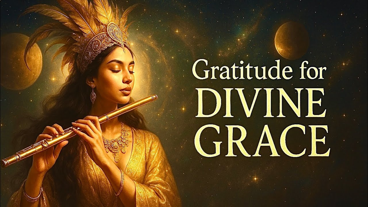 Divine Grace & Gratitude – Shamanic Universe Music Meditation | Deep Relax Sleep
