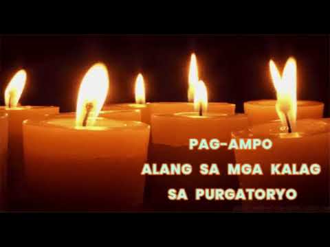 PAG-AMPO ALANG SA MGA KALAG SA PURGATORYO - Cebuano