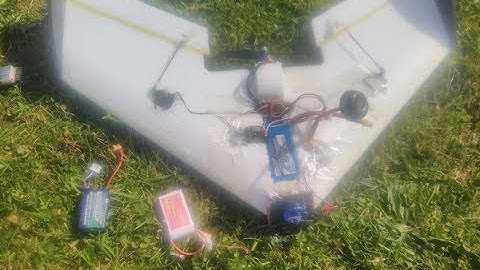 1CH D1 Mini DVR Test  - FPV Flying Wings Hornet