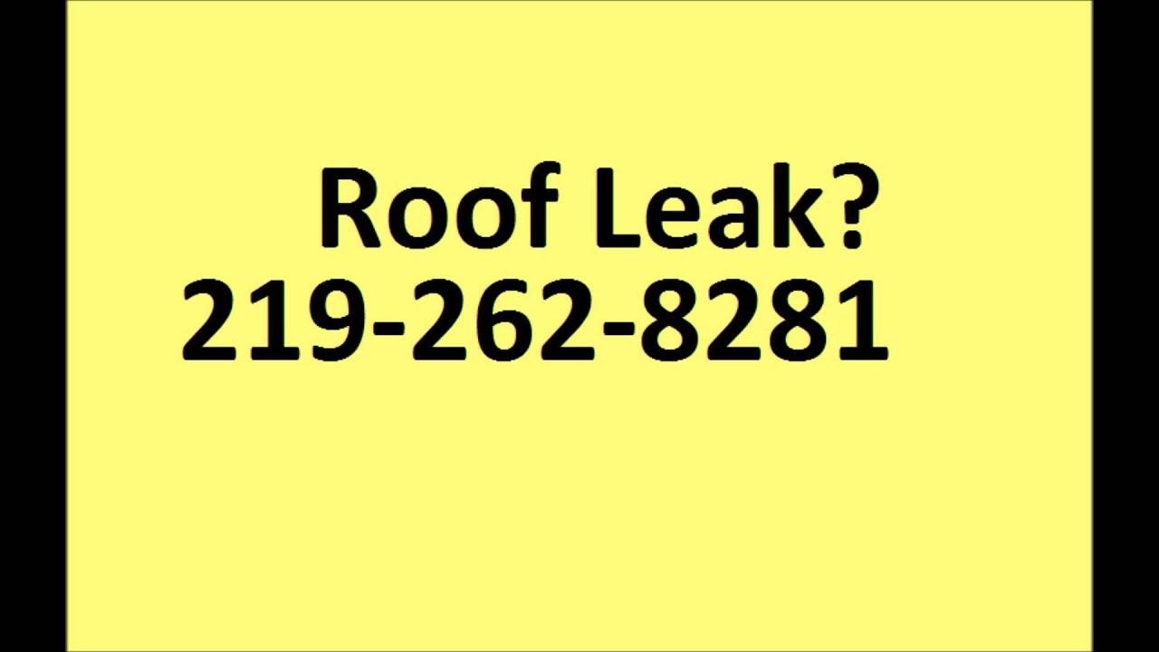 Roof Leak Michigan City