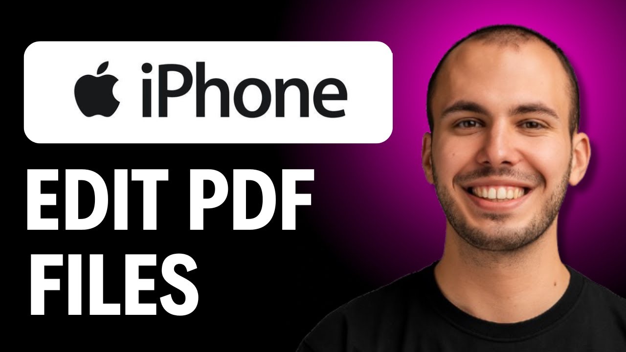 How To Edit Pdf File On Iphone [2025 Guide] - YouTube