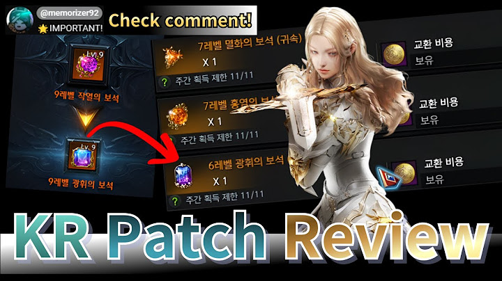 [Lost Ark] Valkyrie Patch Review