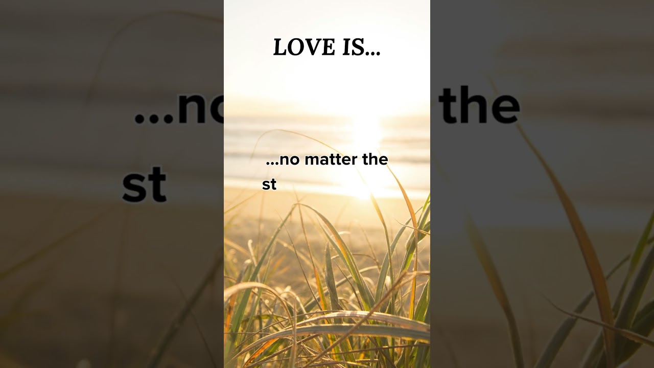 The promise of love: 